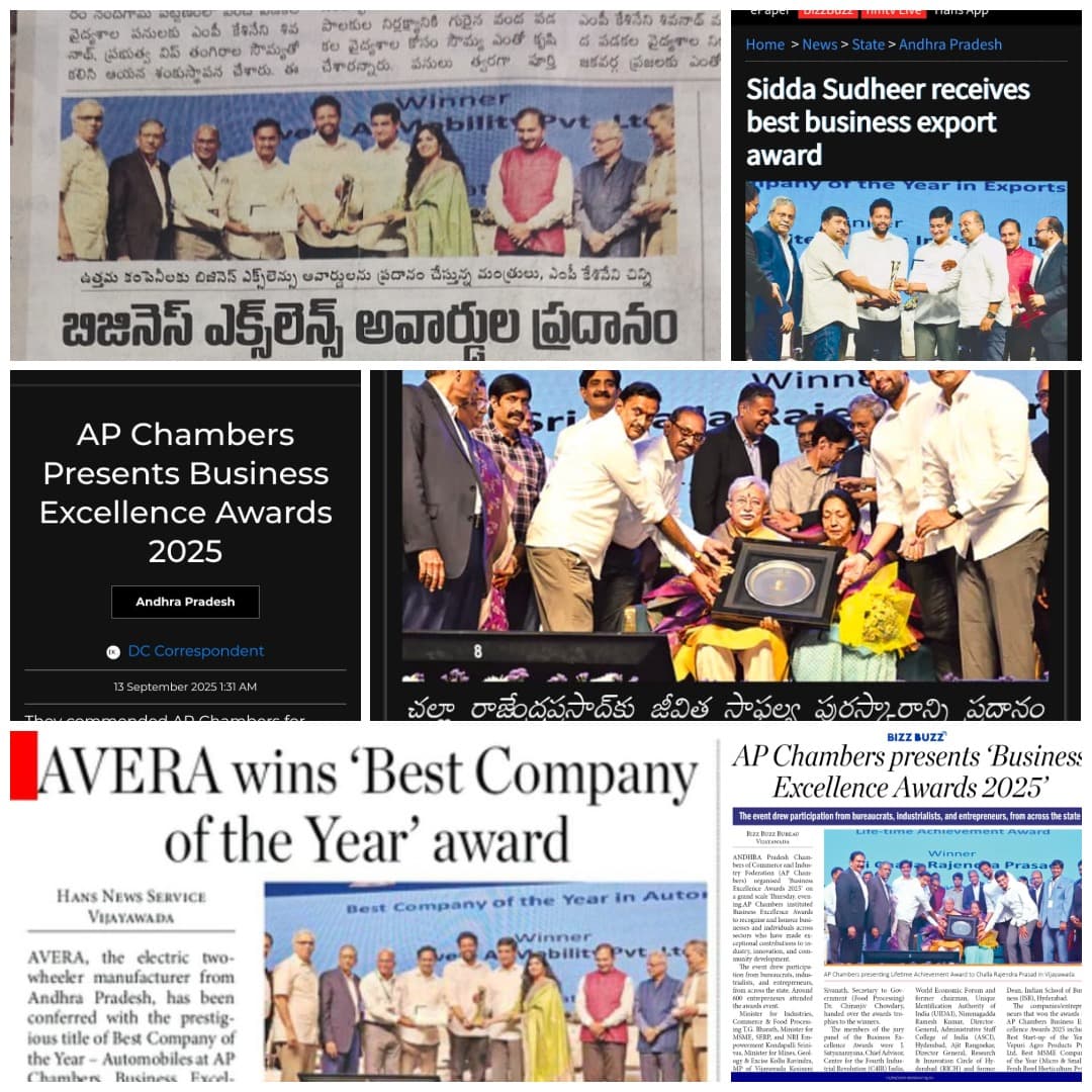 AP Chambers Business Excellence Awards